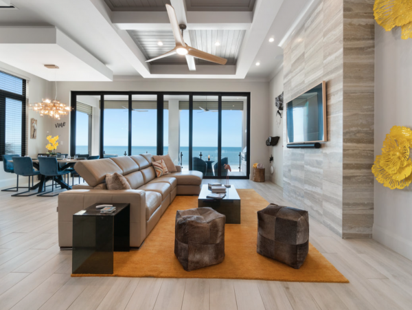 Beachfront Home in Fort Myers with Panoramic Gulf Views